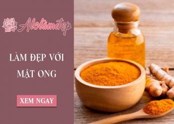 Top 6 cách làm đẹp với tinh bột nghệ và mật ong hồi nhan sắc