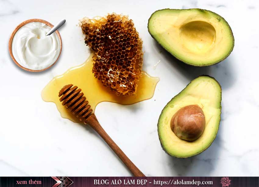 Làm đẹp bằng mật ong, sữa chua và bơ