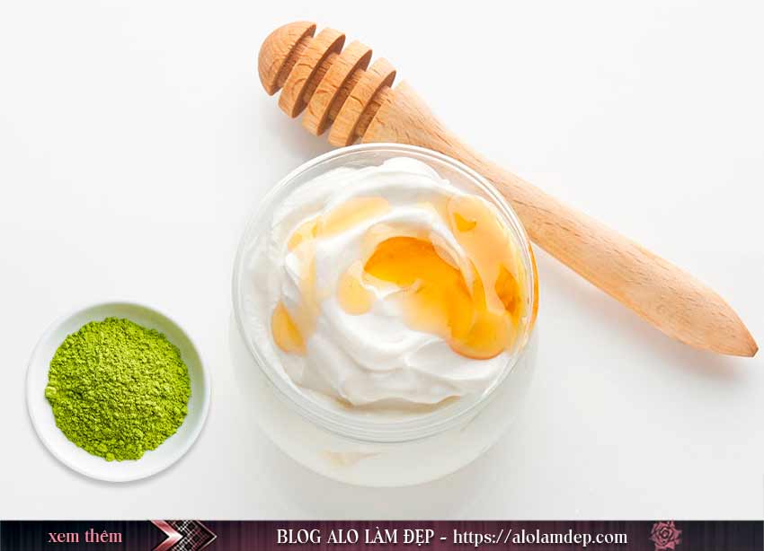 Cách làm đẹp bằng sữa chua và mật ong, trà xanh