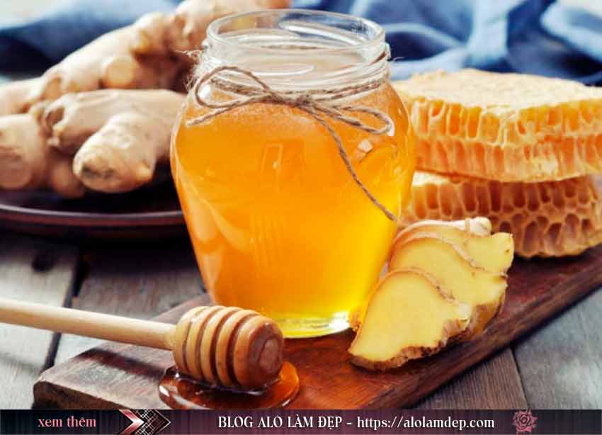 Làm đẹp da với mật ong và nghệ tươi