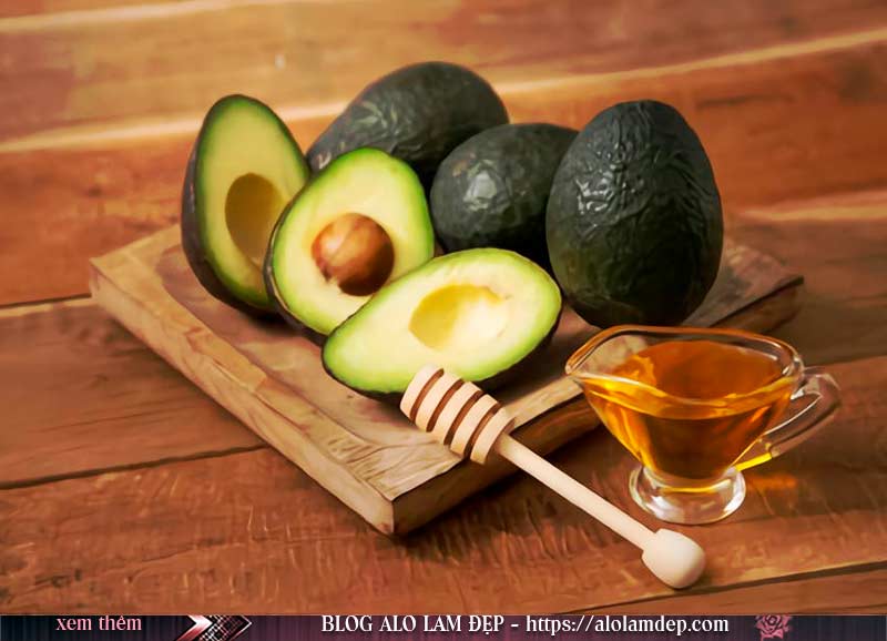 Cách làm mặt nạ bơ và mật ong