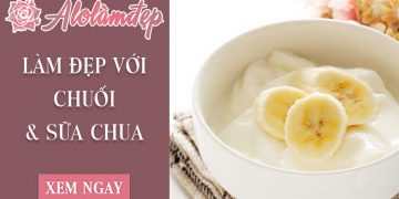 Top 2 cách làm đẹp bằng chuối và sữa chua xóa sạch nếp nhăn