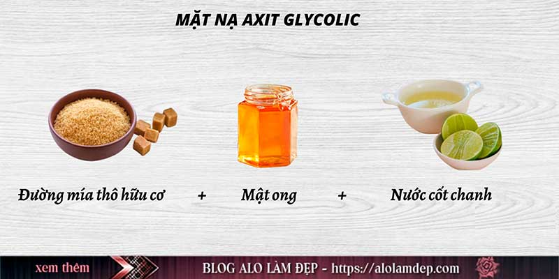 Mặt nạ tẩy da chết tại nhà với Axit Glycolic