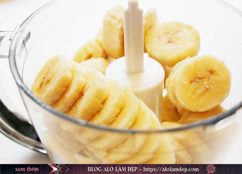 Cách làm đẹp da với chuối
