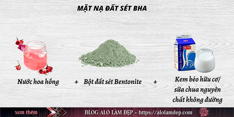 Mặt nạ tẩy tế bào chết tại nhà bằng đất sét BHA