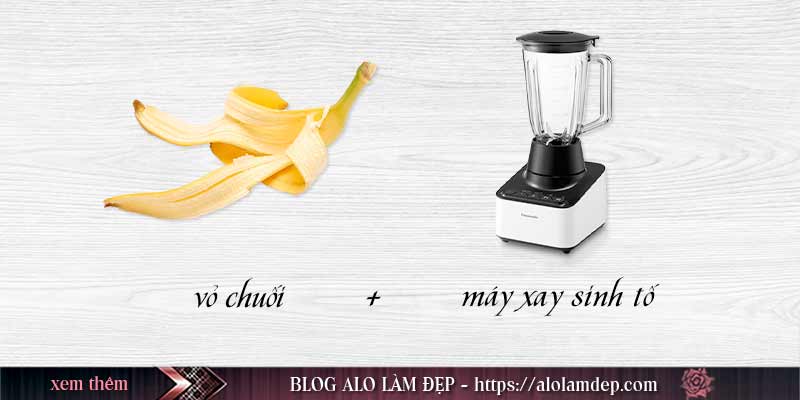 Mặt nạ vỏ chuối điều trị bong tróc da hiệu quả