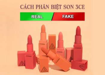 Top 6 cách nhận biết son 3CE chính hãng cực dễ dàng
