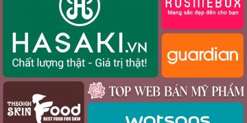 Top 5 các web bán mỹ phẩm uy tín chính hãng hot nhất