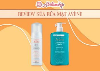 Review sữa rửa mặt Avene gương mặt vàng dành cho làn da mụn