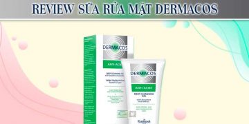 Review sữa rửa mặt Dermacos thần dược cho da dầu mụn