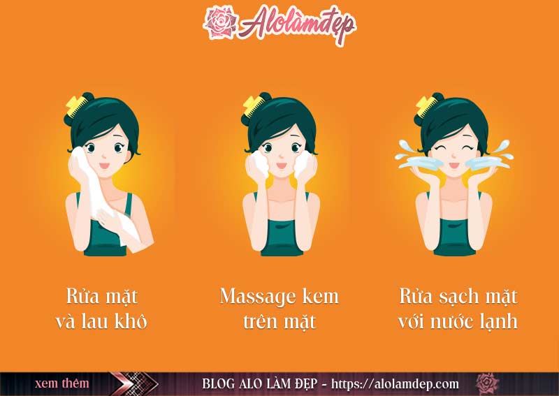 Cách sử dụng sữa rửa mặt E100