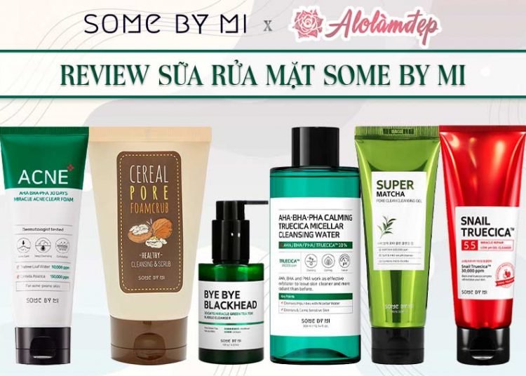 Review sữa rửa mặt Some By Mi