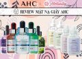 Review mặt nạ giấy AHC