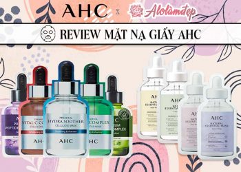Review mặt nạ giấy AHC