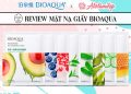 Review mặt nạ giấy Bioaqua