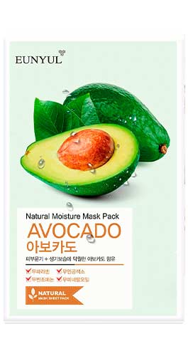 Eunyul Natural Moisture Mask Pack Avocado