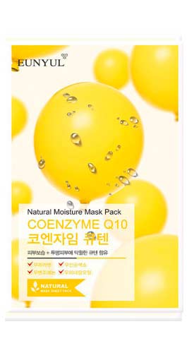 Eunyul Natural Moisture Mask Pack Coenzyme Q10