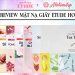 Review mặt nạ giấy Etude House