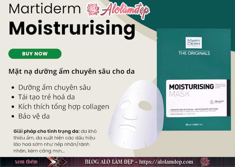 Cách phân biệt mặt nạ Martiderm thật giả