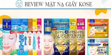 Review mặt nạ giấy Kose