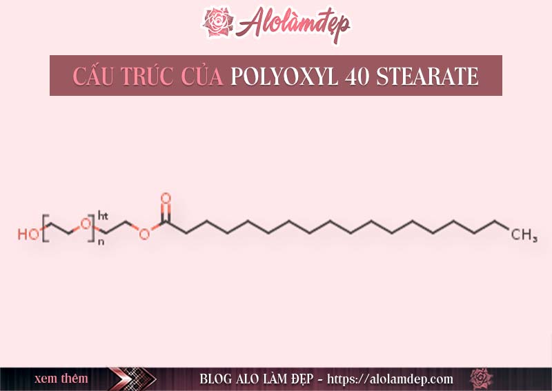 Polyoxyl 40 Stearate là gì
