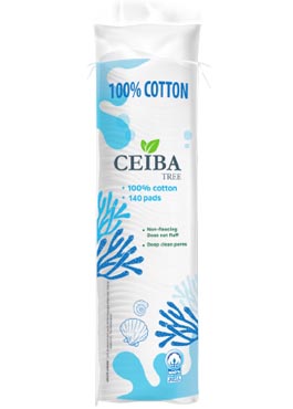 Bông tẩy trang Ceiba 140 miếng