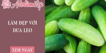 Cách làm đẹp bằng dưa leo