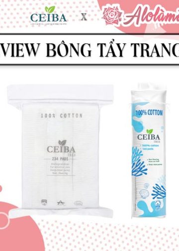 Bông tẩy trang Ceiba review