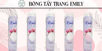 Review bông tẩy trang Emily
