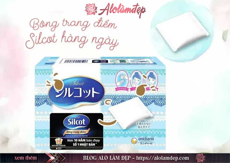 Làm sao phân biệt bông tẩy trang Silcot thật giả