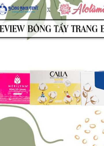 Review bông tẩy trang Bạch Tuyết
