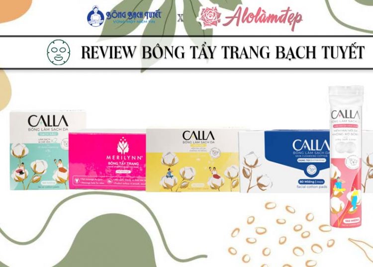 Review bông tẩy trang Bạch Tuyết