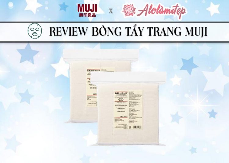 Review bông tẩy trang Muji
