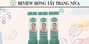 Review bông tẩy trang Niva