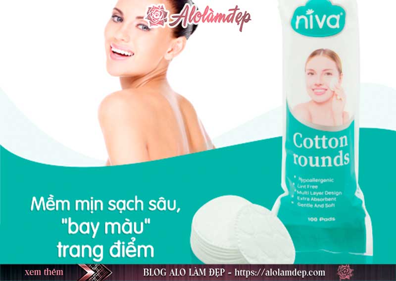 Ưu điểm của bông tẩy trang Niva