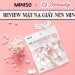 Review mặt nạ giấy nén Miniso